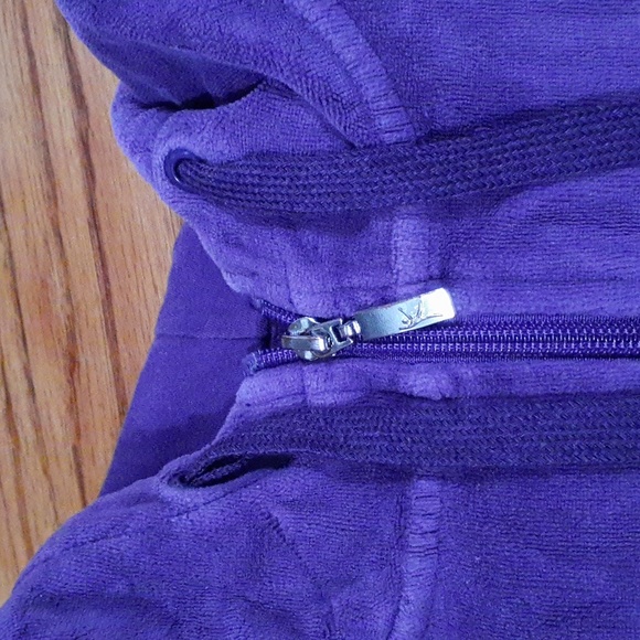 Danskin Now Purple Zip Up Jacket, Size M - Picture 5 of 9